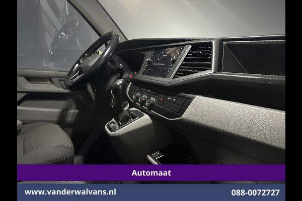 Volkswagen Transporter 2.0 TDI 150pk Automaat L1H1 Euro6 Airco | Navigatie | Camera | Android Auto | Cruisecontrol | Trekhaak Parkeersensoren, Bijrijdersbank