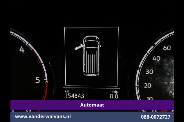 Volkswagen Transporter 2.0 TDI 150pk Automaat L1H1 Euro6 Airco | Navigatie | Camera | Android Auto | Cruisecontrol | Trekhaak Parkeersensoren, Bijrijdersbank