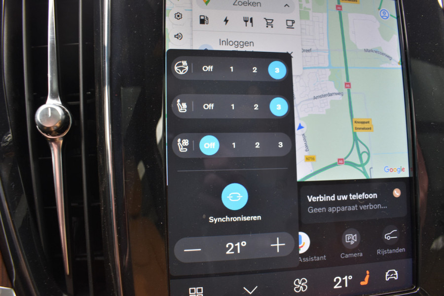 Volvo V60 T6 350PK Plug-in hybrid AWD Ultra Dark | Demo | Blis | Stoelventilatie | Massage Stoelen | Panodak | 360 Camera | B&W