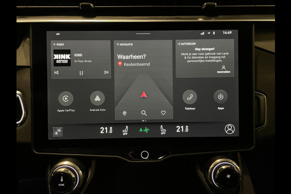 Lynk & Co 01 1.5|08-2022|PHEV|BLUE|PANO|ACC|360 CAMERA|ANDROID/CARPLAY|STOELVERW|INFINITY AUDIO|MEMORY|ELEK. A-KLEP + INTERIEUR|
