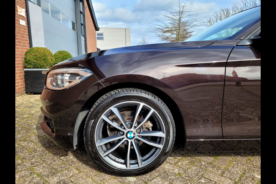 BMW 1-serie 118i Sportstoel, LED (Sparkling Brown Metallic), NL-NAP