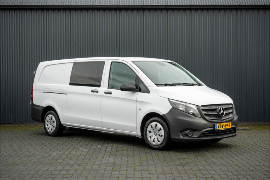 Mercedes-Benz Vito 111 CDI XL L3H1 | 5-Persoons | DC | Camera | Cruise | Airco | Trekhaak