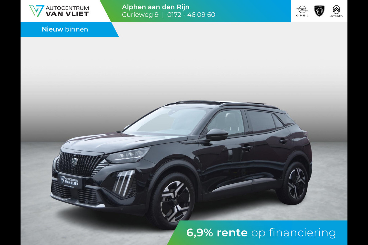 Peugeot 2008 1.2 Turbo GT SCHUIF- KANTELDAK | CAMERA MET SENSOREN | NAVI & CARPLAY |