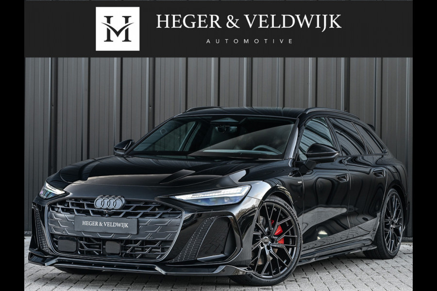 Audi A6 Avant 2.0 e-hybrid quattro 368pk S edition Competition |MMI interface update | Achteras besturing | Premium S-Seats | Trekhaak | B&O Sound | Head-Up | Soft-Close | Adaptive Cruise | Passagiers display | 5 jaar garantie | Luchtvering