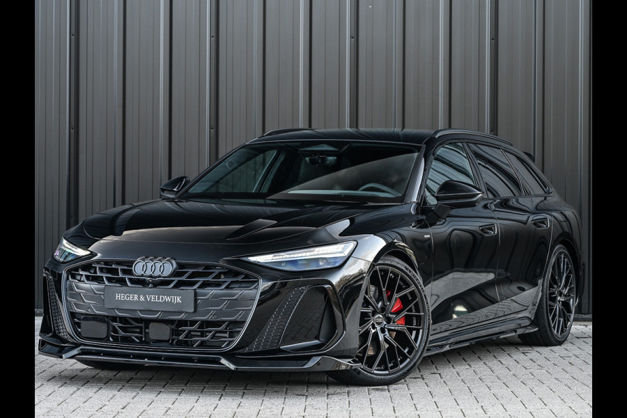 Audi A6 Avant 2.0 e-hybrid quattro 368pk S edition Competition |MMI interface update | Achteras besturing | Premium S-Seats | Trekhaak | B&O Sound | Head-Up | Soft-Close | Adaptive Cruise | Passagiers display | 5 jaar garantie | Luchtvering