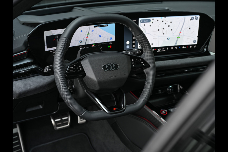 Audi A6 Avant 2.0 e-hybrid quattro 368pk S edition Competition |MMI interface update | Achteras besturing | Premium S-Seats | Trekhaak | B&O Sound | Head-Up | Soft-Close | Adaptive Cruise | Passagiers display | 5 jaar garantie | Luchtvering