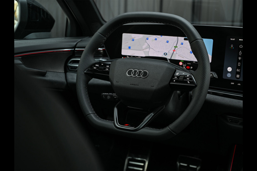 Audi A6 Avant 2.0 e-hybrid quattro 368pk S edition Competition |MMI interface update | Achteras besturing | Premium S-Seats | Trekhaak | B&O Sound | Head-Up | Soft-Close | Adaptive Cruise | Passagiers display | 5 jaar garantie | Luchtvering