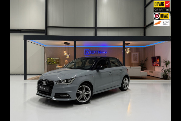 Audi A1 Sportback 1.0 TFSI S-line Aut. Navi Nap Led Leder Pdc Nardo Grey Airco Cruise 5drs