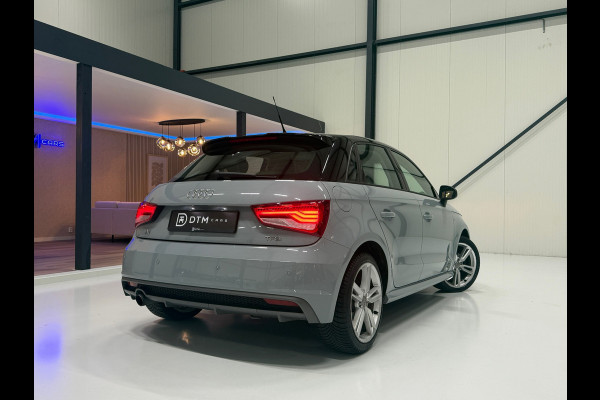 Audi A1 Sportback 1.0 TFSI S-line Aut. Navi Nap Led Leder Pdc Nardo Grey Airco Cruise 5drs