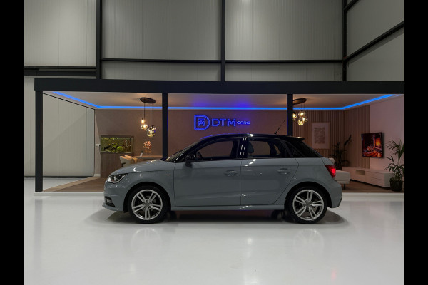 Audi A1 Sportback 1.0 TFSI S-line Aut. Navi Nap Led Leder Pdc Nardo Grey Airco Cruise 5drs