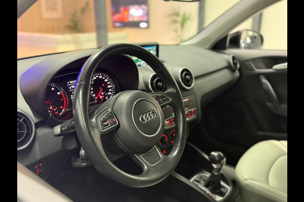 Audi A1 Sportback 1.0 TFSI S-line Aut. Navi Nap Led Leder Pdc Nardo Grey Airco Cruise 5drs