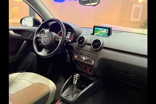 Audi A1 Sportback 1.0 TFSI S-line Aut. Navi Nap Led Leder Pdc Nardo Grey Airco Cruise 5drs