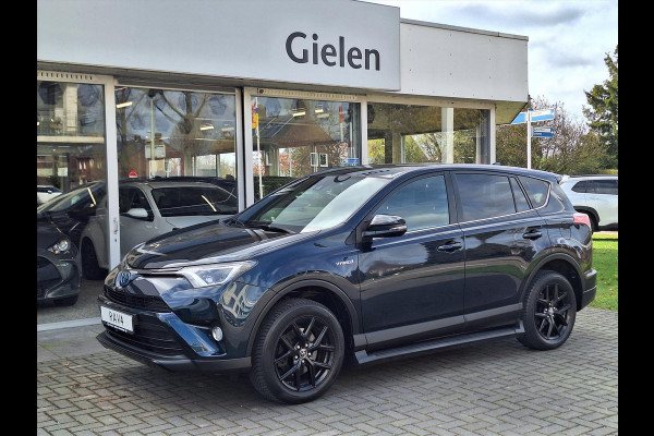 Toyota RAV4 2.5 Hybrid AWD Black Edition | Schuifdak, Treeplanken, Dodehoekherkenning, Keyless, Parkeersensoren, Elektrische achterklep