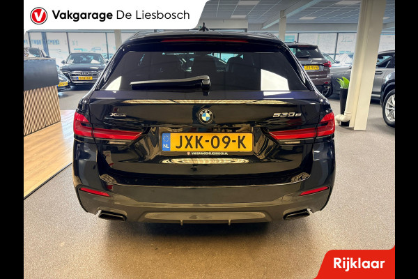 BMW 5 Serie Touring 530e xDrive High Executive M-sport / leer / pano / navi / head-up / Apple carplay