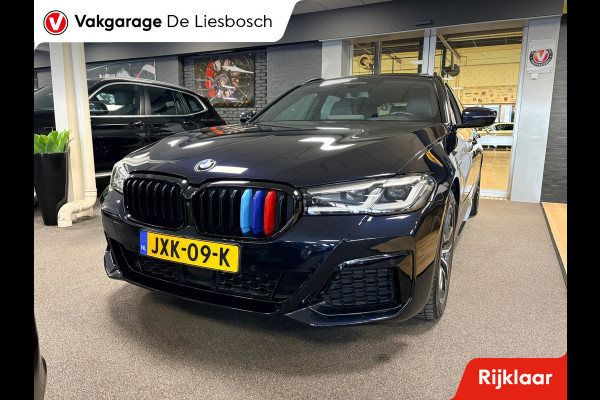 BMW 5 Serie Touring 530e xDrive High Executive M-sport / leer / pano / navi / head-up / Apple carplay