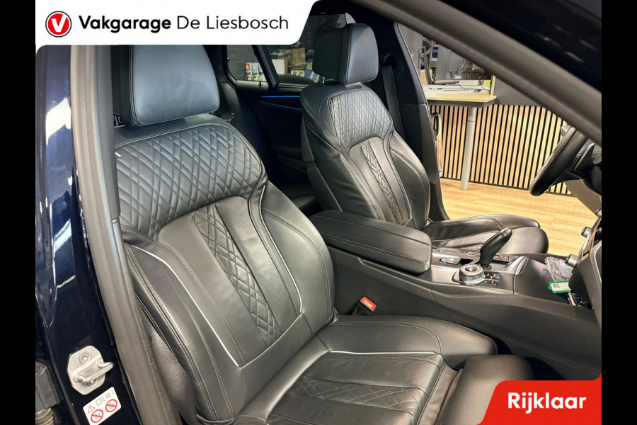 BMW 5 Serie Touring 530e xDrive High Executive M-sport / leer / pano / navi / head-up / Apple carplay