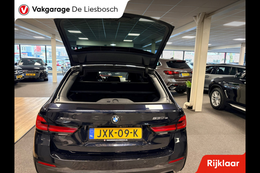 BMW 5 Serie Touring 530e xDrive High Executive M-sport / leer / pano / navi / head-up / Apple carplay