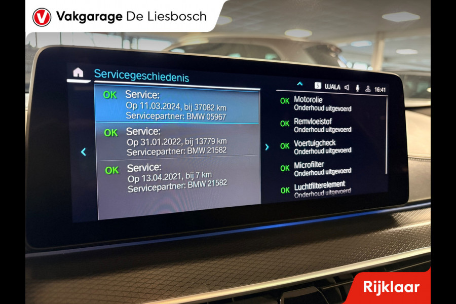 BMW 5 Serie Touring 530e xDrive High Executive M-sport / leer / pano / navi / head-up / Apple carplay