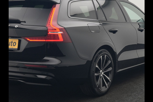 Volvo V60 T6 AWD Plus Dark LONG RANGE PHEV 350pk Dealer O.H. | Camera | Harman / Kardon | Lederen Sportstoelen Memory & Verwarmd | Google Assistent | Keyless | Stuur Verwarmd | Apple Carplay | Cruise Control | Virtual | DAB | Plug In Hybrid |