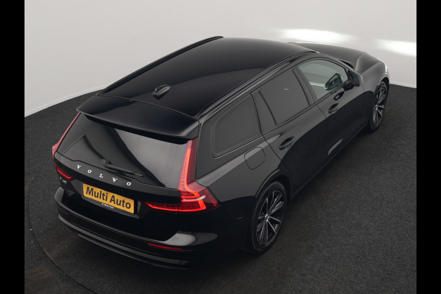 Volvo V60 T6 AWD Plus Dark LONG RANGE PHEV 350pk Dealer O.H. | Camera | Harman / Kardon | Lederen Sportstoelen Memory & Verwarmd | Google Assistent | Keyless | Stuur Verwarmd | Apple Carplay | Cruise Control | Virtual | DAB | Plug In Hybrid |