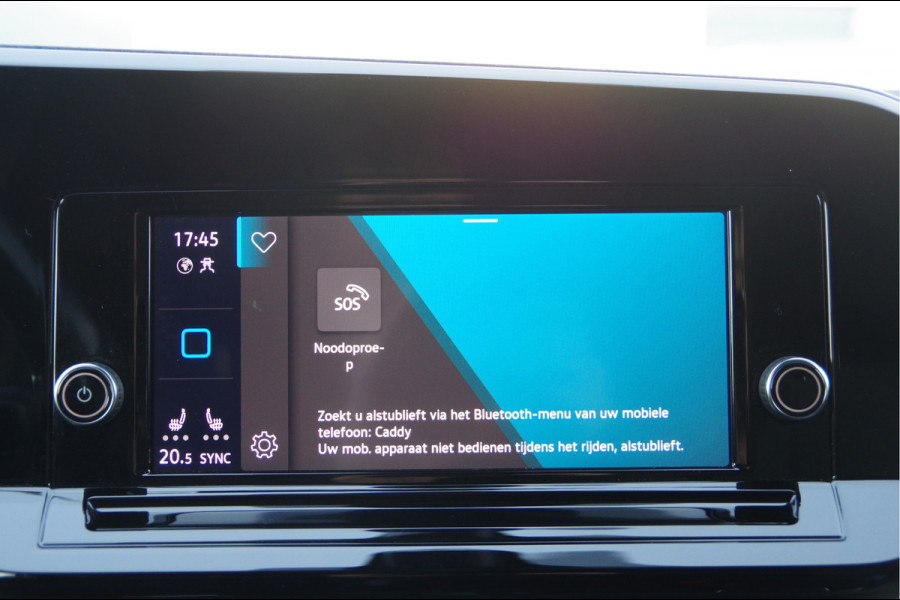 Volkswagen Caddy Cargo 2.0 TDI 122PK AUT. LED, TREKHAAK, STOELVERWARMING, ERGO COMFORT STOEL, ADAPT. CRUISE, PARKEERSENSOREN, NL AUTO, NAP