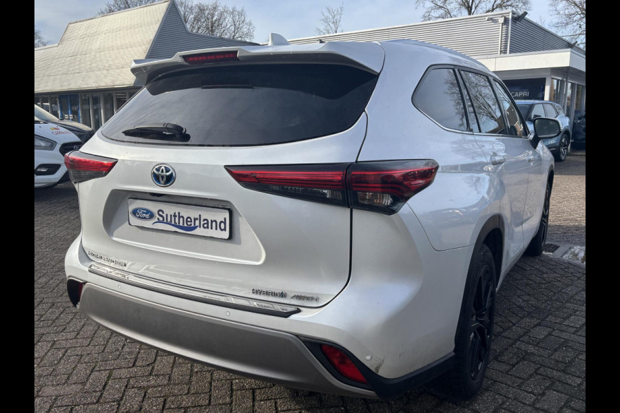 Toyota highlander 2.5 AWD Hybrid Premium | Bellen voor bezichtiging  | 7p |  Panoramadak | 360 graden camera | Platinum Pearl White | Adaptieve cruisecontrol | JBL audio | Head up Display | Stoelverwarming | Achterbank verwarmd | SCI