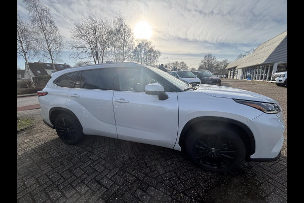 Toyota highlander 2.5 AWD Hybrid Premium | Bellen voor bezichtiging  | 7p |  Panoramadak | 360 graden camera | Platinum Pearl White | Adaptieve cruisecontrol | JBL audio | Head up Display | Stoelverwarming | Achterbank verwarmd | SCI