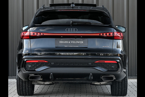 Audi Q5 Sportback 2.0 TFSI e-hybrid quattro S edition Competition | Seats | Panorama dak | B&O Sound | 360 Camera | Head-Up |  Luchtvering | Keyless | Trekhaak | Ambiance interieur