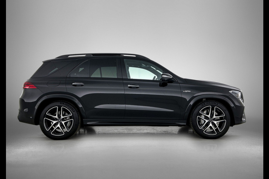 Mercedes-Benz GLE Mercedes-AMG 53 Hybrid 4MATIC+ AMG | Night Pakket | Panorama Schuif-Kanteldak | Burmester Surround-Soundsystem | Airmatic. Inclusief 24 maanden MB Certified garantie voor Europa.