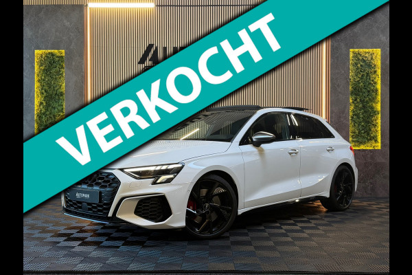 Audi S3 Sportback GERESERVEERD 2.0 TFSI S3 quattro Edition One Panoramadak/Sfeerverlichting/Carplay/ACC/Stoelverwarming/