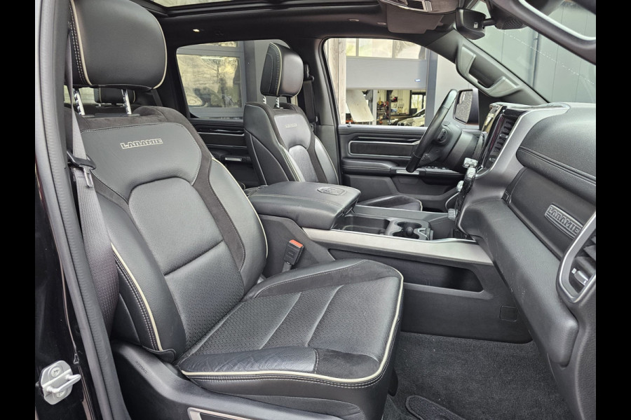 Dodge Ram 1500 5.7 V8 4x4 Crew Cab Laramie | Pano | Trekhaak | Leder | Alpine | Keyless | Camera | Sidesteps | Navi | 12" scherm | Klep uitlaat |