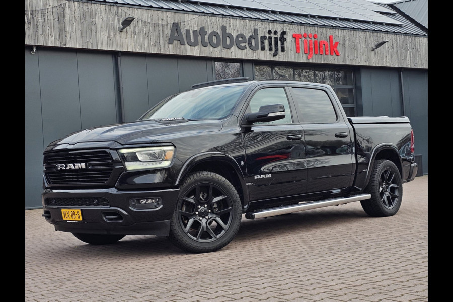 Dodge Ram 1500 5.7 V8 4x4 Crew Cab Laramie | Pano | Trekhaak | Leder | Alpine | Keyless | Camera | Sidesteps | Navi | 12" scherm | Klep uitlaat |