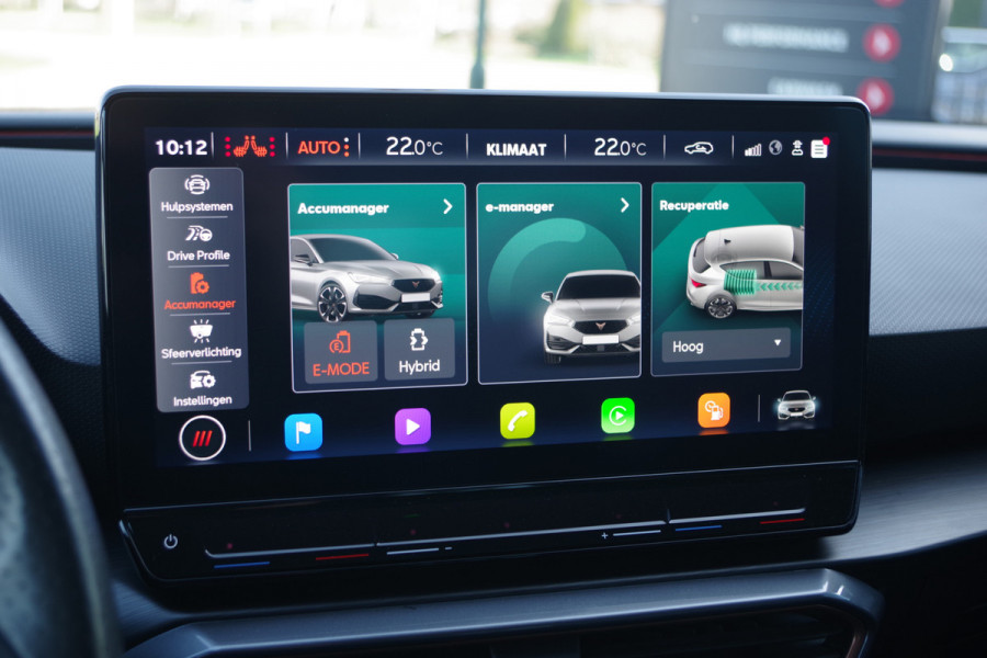 CUPRA Leon Sportstourer 1.4 e-Hybrid 204 PK BNS, Kuipstoelen, Winterpakket, Memory, Camera, Carplay