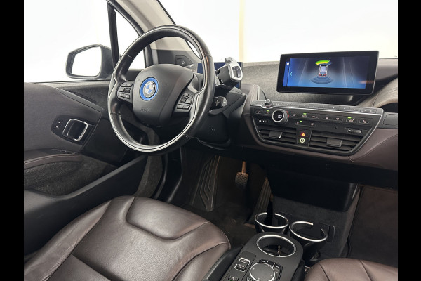 BMW i3 S 120Ah 42 kWh [ 3-Fase ] *ACCUCEL DEFECT / RANGE 151KM* *HEAT-PUMP | PANO | ADAPTIVE-CRUISE | LEATHER-FABRIC | FULL-LED | HARMAN/KARDON | HEATED-COMFORTSEATS | NAVI-FULLMAP | DAB+ | ECC | PDC | 18''ALU*