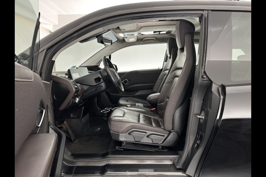 BMW i3 S 120Ah 42 kWh [ 3-Fase ] *ACCUCEL DEFECT / RANGE 151KM* *HEAT-PUMP | PANO | ADAPTIVE-CRUISE | LEATHER-FABRIC | FULL-LED | HARMAN/KARDON | HEATED-COMFORTSEATS | NAVI-FULLMAP | DAB+ | ECC | PDC | 18''ALU*