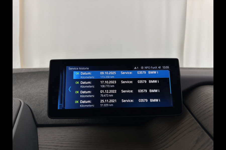 BMW i3 S 120Ah 42 kWh [ 3-Fase ] *ACCUCEL DEFECT / RANGE 151KM* *HEAT-PUMP | PANO | ADAPTIVE-CRUISE | LEATHER-FABRIC | FULL-LED | HARMAN/KARDON | HEATED-COMFORTSEATS | NAVI-FULLMAP | DAB+ | ECC | PDC | 18''ALU*