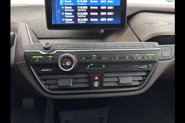 BMW i3 S 120Ah 42 kWh [ 3-Fase ] *ACCUCEL DEFECT / RANGE 151KM* *HEAT-PUMP | PANO | ADAPTIVE-CRUISE | LEATHER-FABRIC | FULL-LED | HARMAN/KARDON | HEATED-COMFORTSEATS | NAVI-FULLMAP | DAB+ | ECC | PDC | 18''ALU*