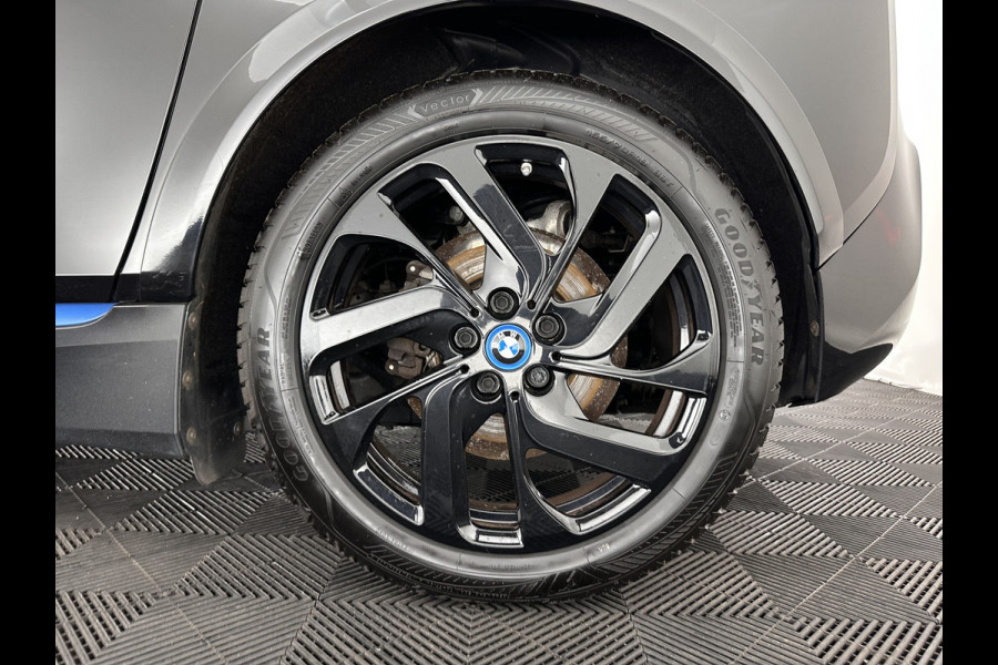 BMW i3 S 120Ah 42 kWh [ 3-Fase ] *ACCUCEL DEFECT / RANGE 151KM* *HEAT-PUMP | PANO | ADAPTIVE-CRUISE | LEATHER-FABRIC | FULL-LED | HARMAN/KARDON | HEATED-COMFORTSEATS | NAVI-FULLMAP | DAB+ | ECC | PDC | 18''ALU*