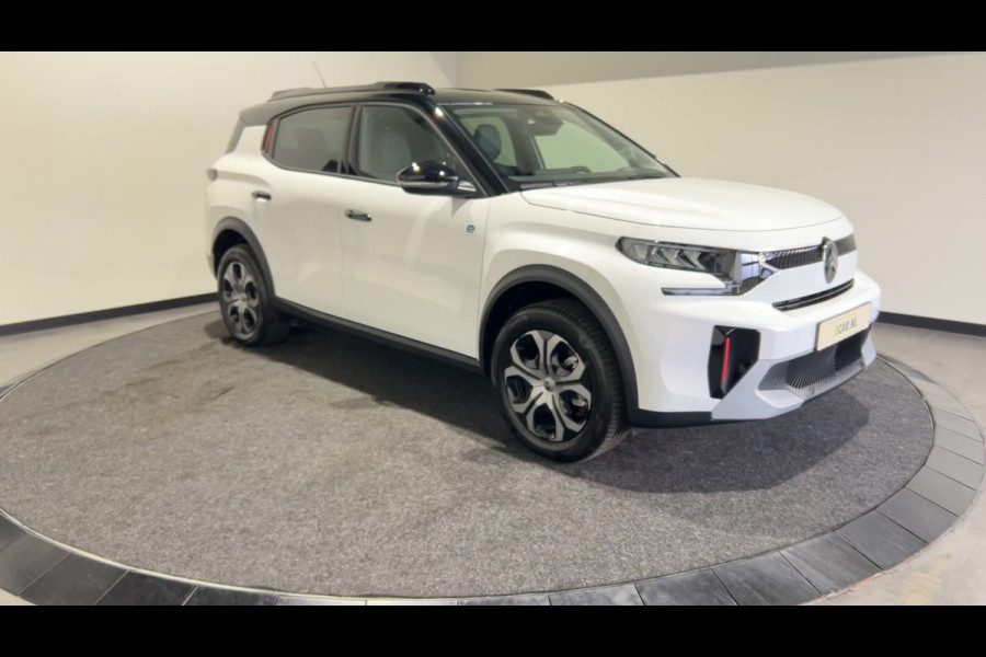 Citroën Ë-C3 Aircross Plus 113pk Comfort Range 44 kWh 11 kw lader | Apple Carplay | Parkeercamera | Zwart dak! nieuw! vanuit voorraad leverbaar