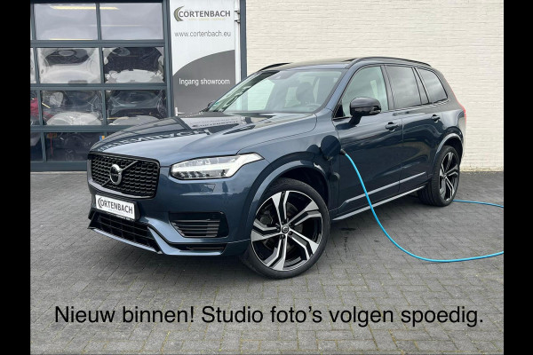 Volvo XC90 2.0 T8 Recharge AWD R-design | Zwenkbare trekhaak | Panorama dak | Adaptieve cruise | Harman Kardon | Memory |