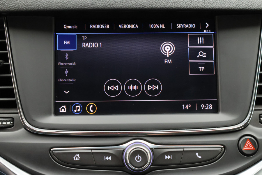 Opel Astra 1.4 Automaat Edition 2020 Climate, Cruise, Rijstrooksensor, Apple Carplay, Elektrisch Pakket, 19''