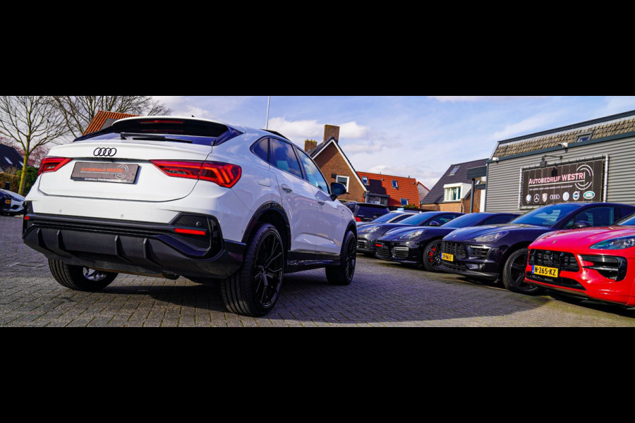 Audi Q3 Sportback 45 TFSI e S Edition | Panorama | Virtual | Matrix LED | Elektrisch trekhaak | Adaptieve Cruise control | 20 inch