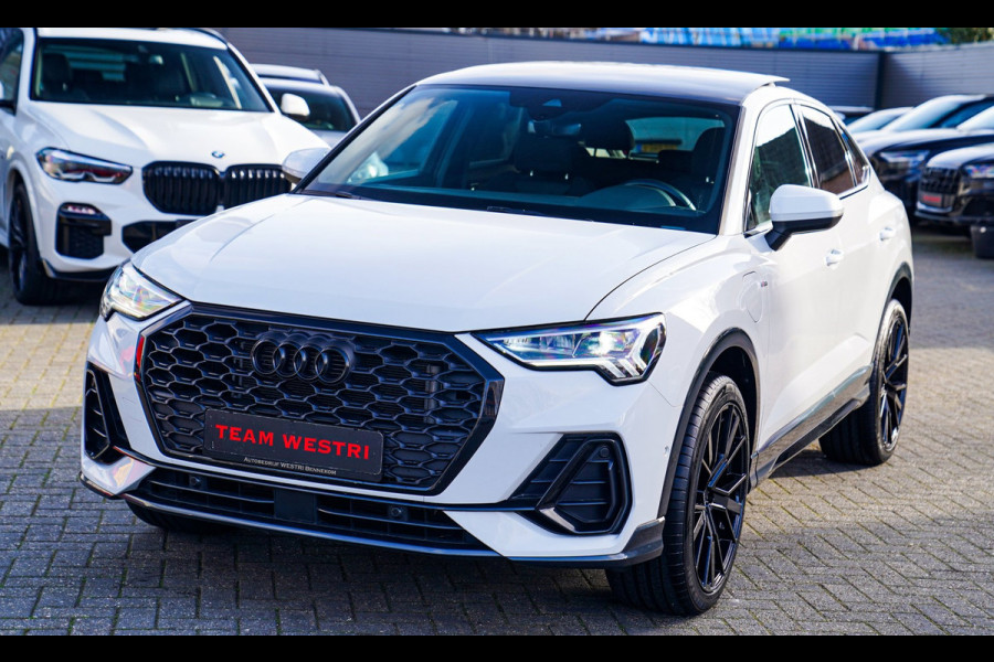 Audi Q3 Sportback 45 TFSI e S Edition | Panorama | Virtual | Matrix LED | Elektrisch trekhaak | Adaptieve Cruise control | 20 inch