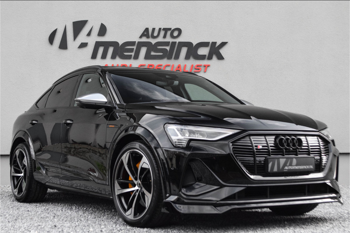 Audi e-tron Sportback S Quattro 371kW / Luchtvering/ Standkachel/ Bang & Olufsen Sound System/ Panoramadak/ 371kW (504PK)