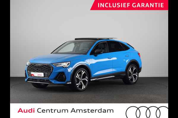 Audi Q3 Sportback 45 TFSI e S Edition 245 pk S-tronic | Navigatie | Panoramadak | Parkeersensoren | Achteruitrijcamera | Stoelverwarming | Lichtmetalen velgen 20" | S-Line |
