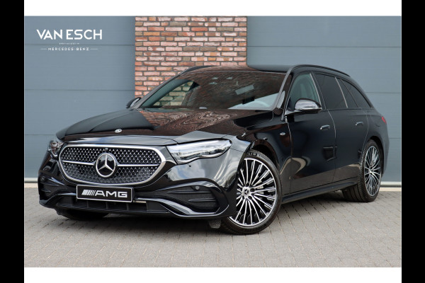 Mercedes-Benz E-Klasse Estate 300 e AMG Line | Distronic+ | Memory | Burmester | Surround Camera | Trekhaak | Digital Light | Keyless Go | Zonweringspakket | Nightpakket |