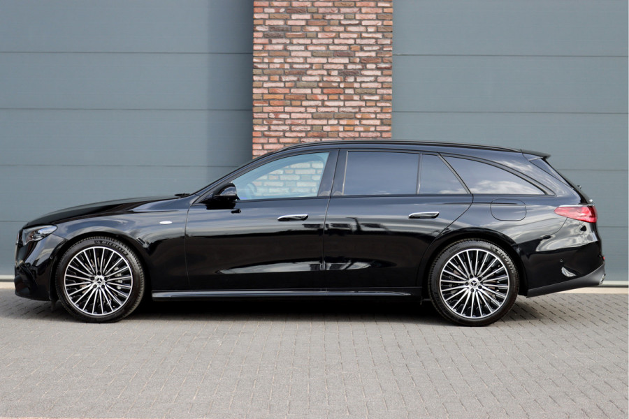 Mercedes-Benz E-Klasse Estate 300 e AMG Line | Distronic+ | Memory | Burmester | Surround Camera | Trekhaak | Digital Light | Keyless Go | Zonweringspakket | Nightpakket |