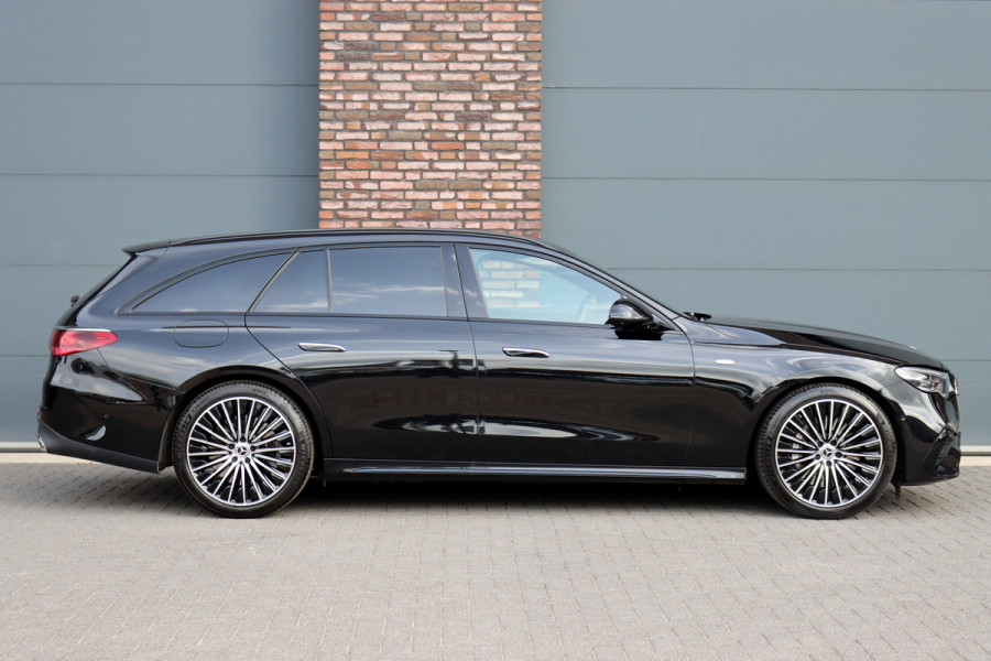 Mercedes-Benz E-Klasse Estate 300 e AMG Line | Distronic+ | Memory | Burmester | Surround Camera | Trekhaak | Digital Light | Keyless Go | Zonweringspakket | Nightpakket |