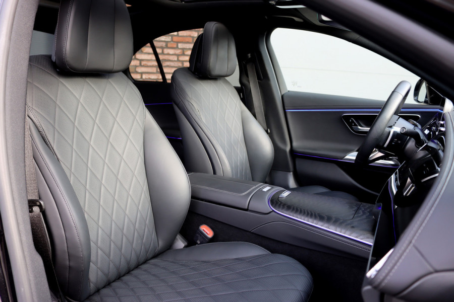 Mercedes-Benz E-Klasse 450 d 4MATIC AMG Line | Hyperscreen | Luchtvering | Achterasbesturing | Standkachel | Nappa Leder | Stoelventilatie | Trekhaak | Distronic+ | HUD | Massage | 3D-Display |