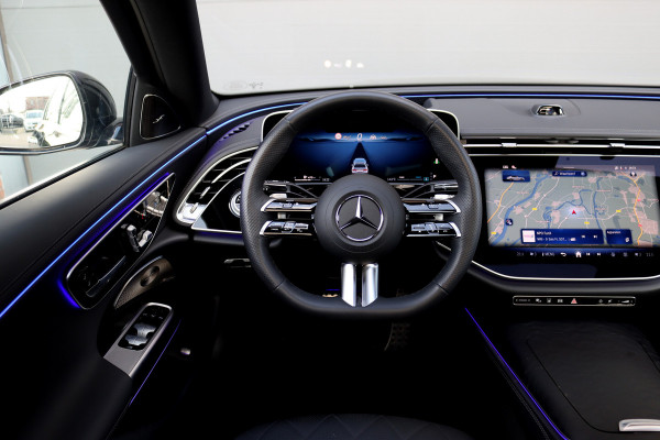 Mercedes-Benz E-Klasse 450 d 4MATIC AMG Line | Hyperscreen | Luchtvering | Achterasbesturing | Standkachel | Nappa Leder | Stoelventilatie | Trekhaak | Distronic+ | HUD | Massage | 3D-Display |